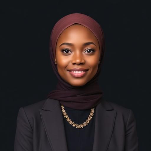 Portrait of Zainab Aliyu from Kano